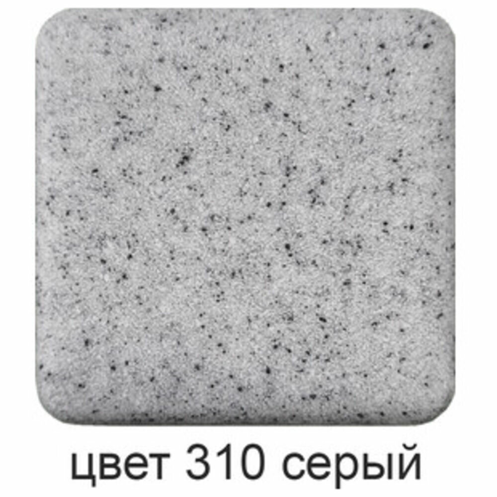 Кухонная мойка GreenStone GRS-42-310 серая - фотография № 5