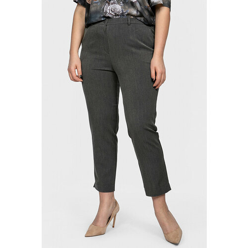 брюки женские из комбинации тканей гизела Брюки галифе SVESTA, размер 52, серый