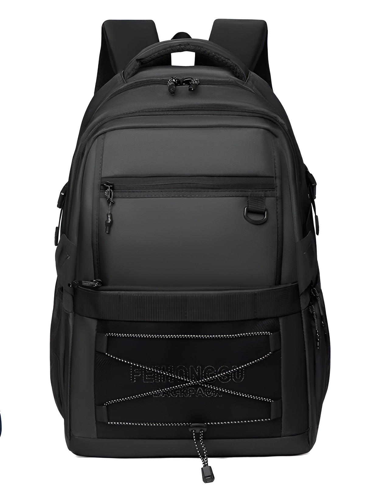 Рюкзак для города и путешествий с отделением под ноутбук или обувь, черный