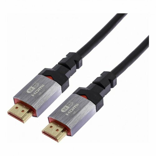 Кабель HDMI-HDMI ver. 2.1 (8K) 1 м кабель hdmi hdmi ver 1 4 1 м