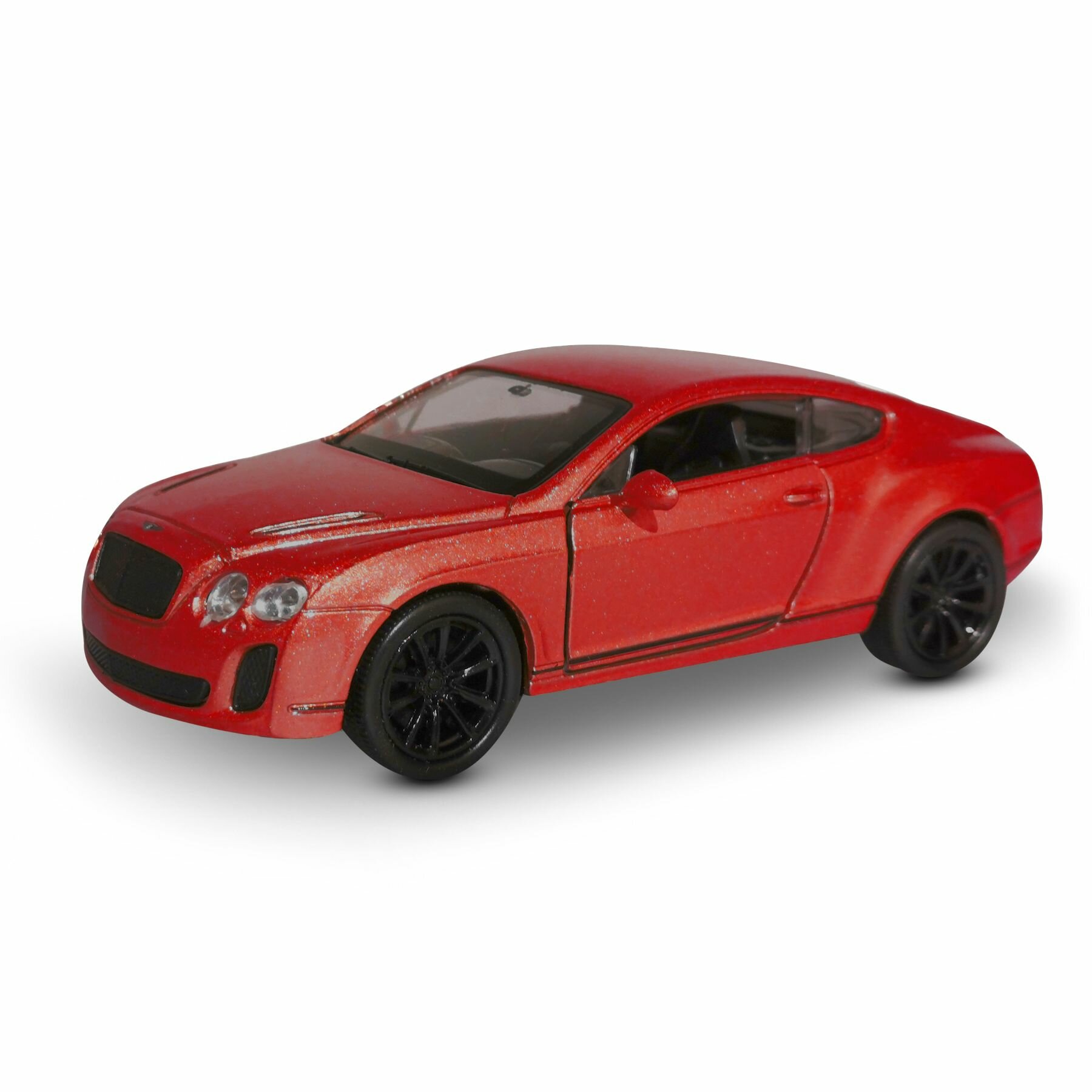 Машинка WELLY BENTLEY CONTINENTAL SUPERSPORTS Красный / модель машины 1:38 с пружинным механизмом