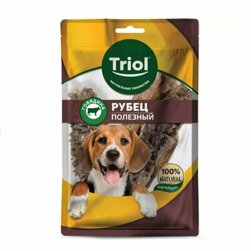 Лакомство для собак Triol Рубец говяжий полезный, 30г, 6 шт. лакомство smart dog молотый говяжий рубец для собак 100 г