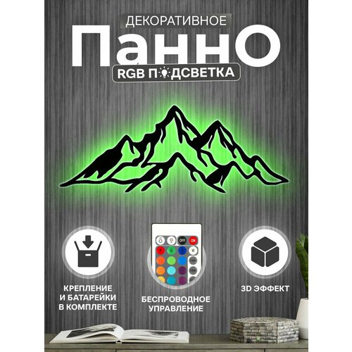 Панно на стену горы 