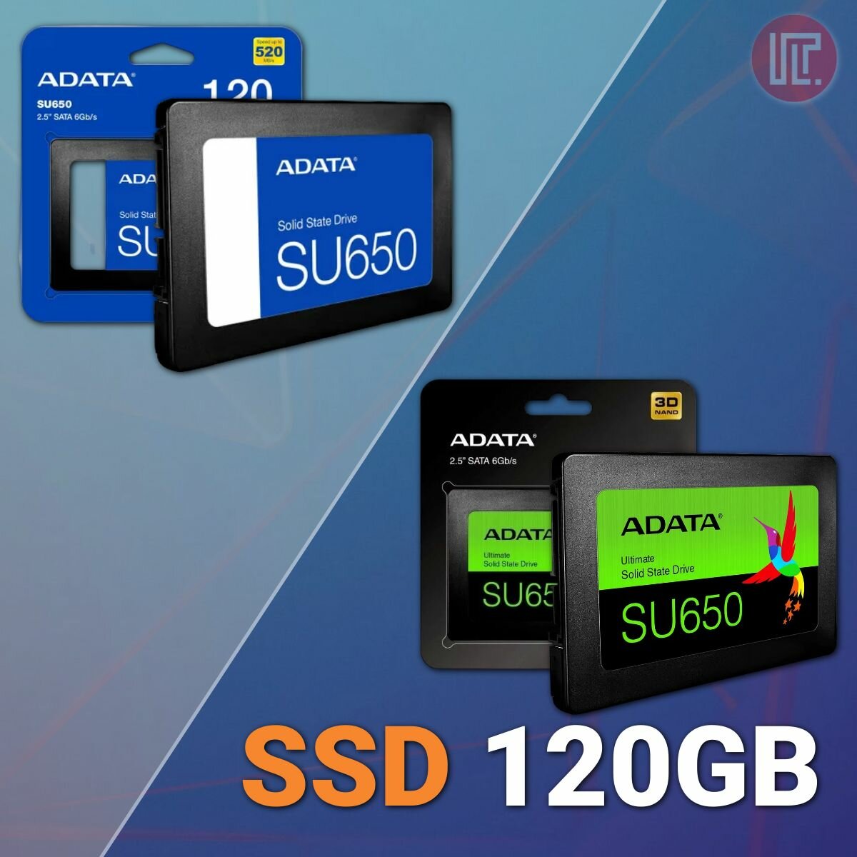 SSD накопитель A-DATA Ultimate SU650 120Гб, 2.5", SATA III - фото №14