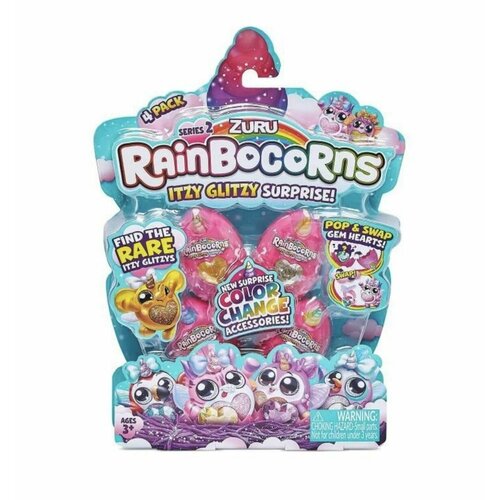 Игрушка Zuru rainbocorns Itzy glitzy surprise в яйце в непрозрачной упаковке игрушка zuru rainbocorns s001 в яйце в непрозрачной упаковке сюрприз 9208 s001