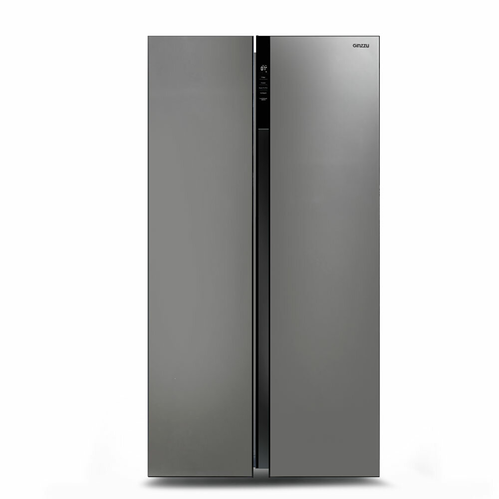 Холодильник GINZZU NFI-5212 dark grey