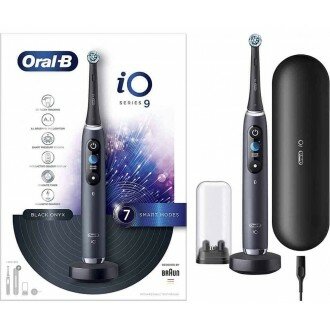 Электрическая зубная щетка Oral-B iO 9, черный