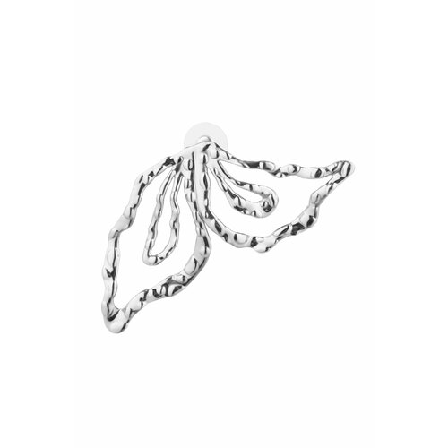 Моносерьга Зяблик, серебряный