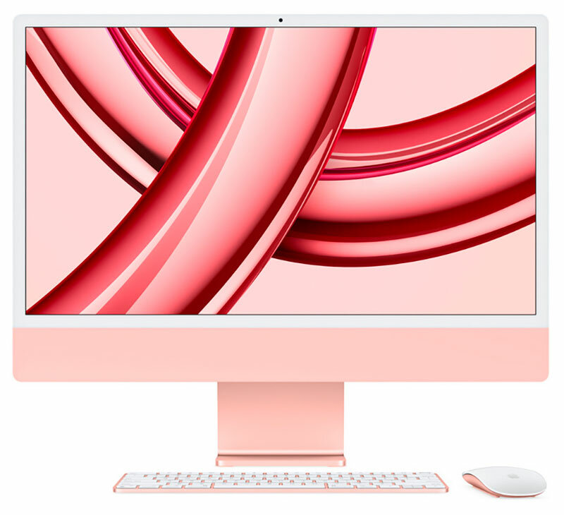 Моноблок Apple 24 iMac with Retina 4.5K display, розовый цвет (MQRD3ZP/A)