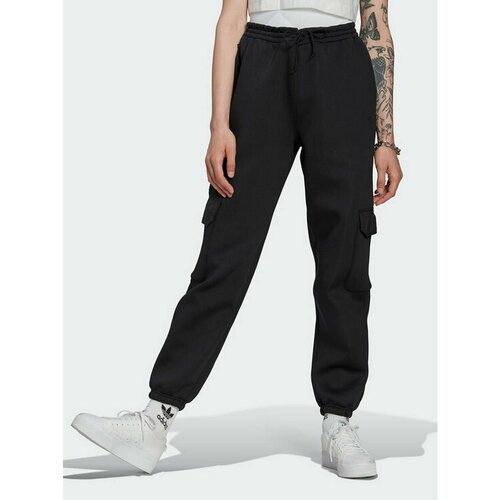 Брюки adidas, размер 34, черный повседневные брюки adidas ub pnt cargo pockets industial style pants men brown коричневый