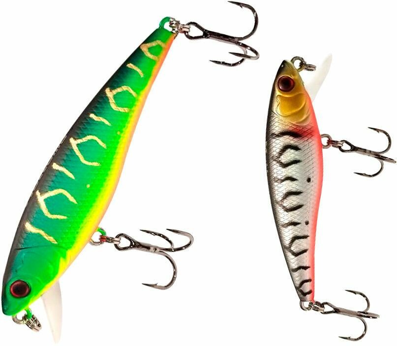 Воблер Mottomo BANG MINNOW 65SP # Silver &Ghost Tiger