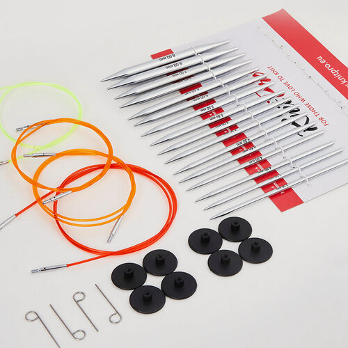 Изображение товара 10613 Набор съемных металлических спиц "Deluxe"Nova Metal KnitPro