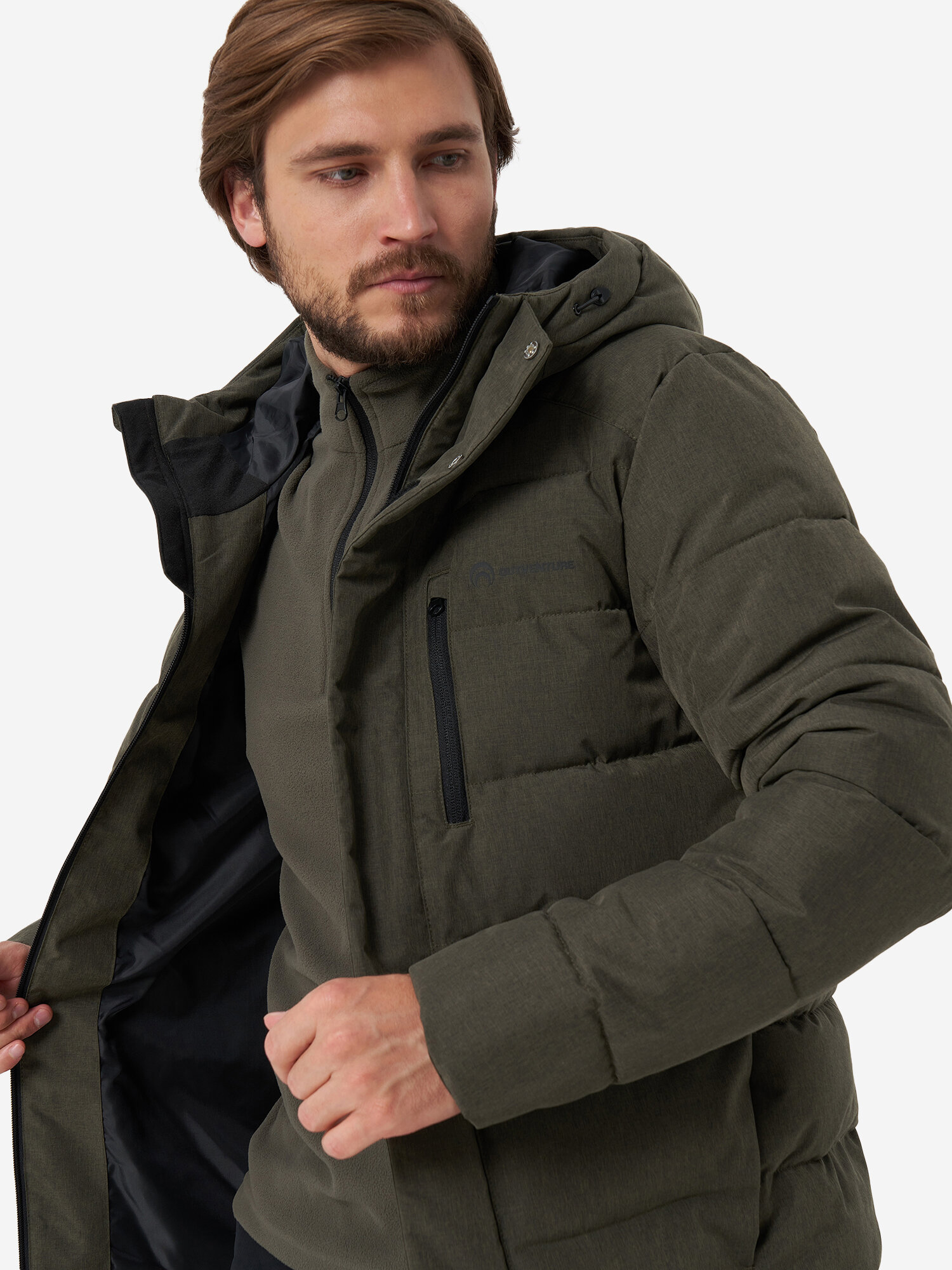 Куртка OUTVENTURE, размер 50, милитари