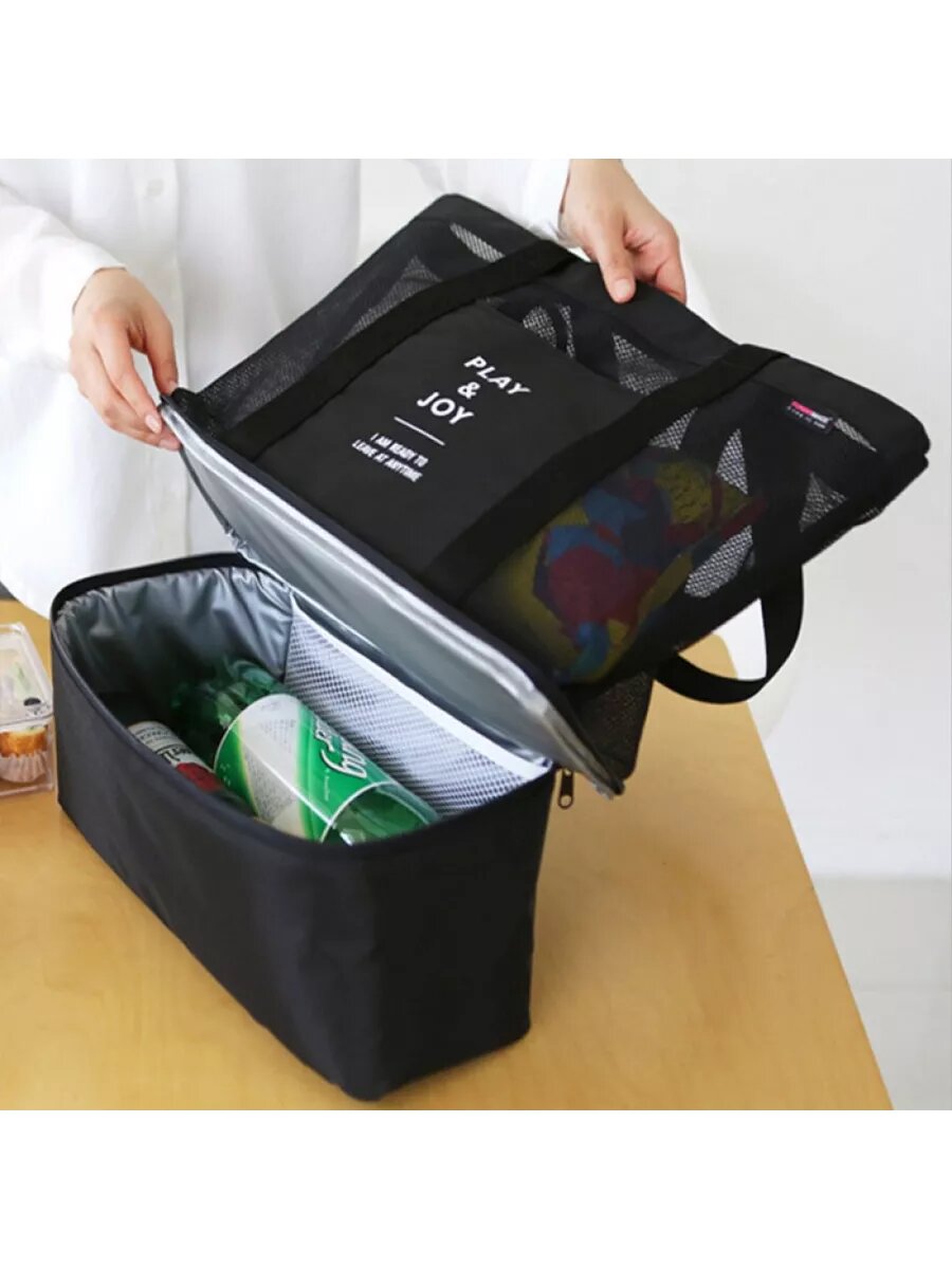 Сумка шоппер Асар, черный