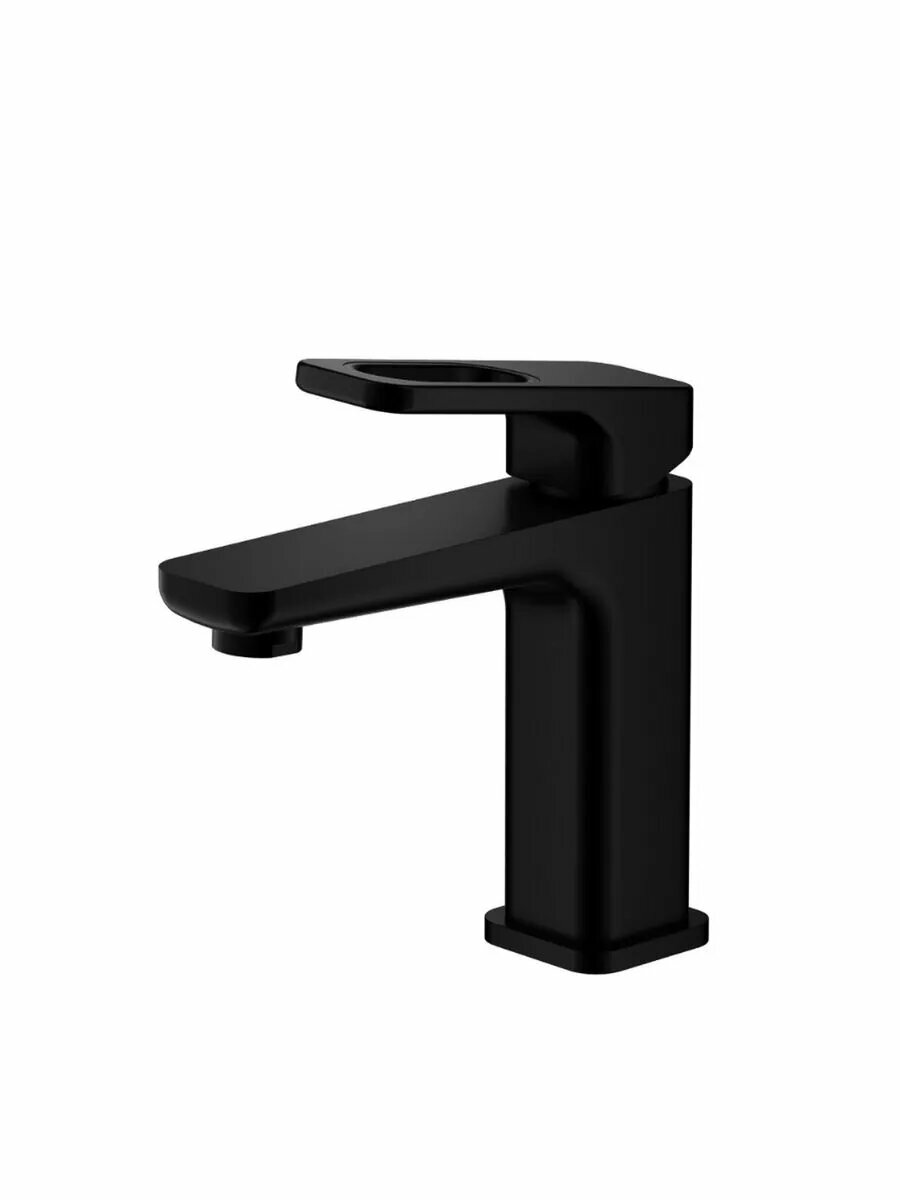 Смеситель Raglo R51.10.06, для раковины, аэратор, высота 179 мм, черный — фото 1