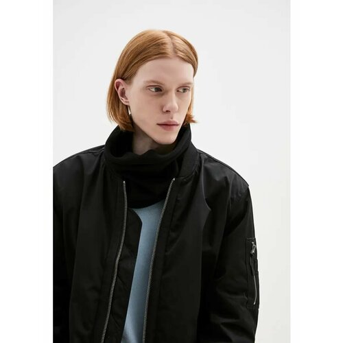 фото Снуд norveg merino wool для мужчин и женщин,20 см, one size, черный