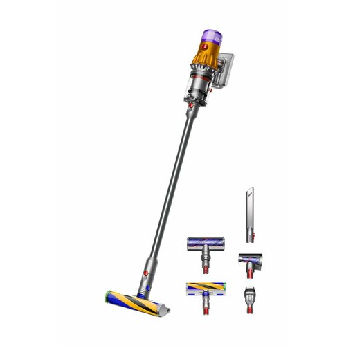 Пылесос Dyson V12 Detect slim absolute SV46 MY yellownickel 50789₽