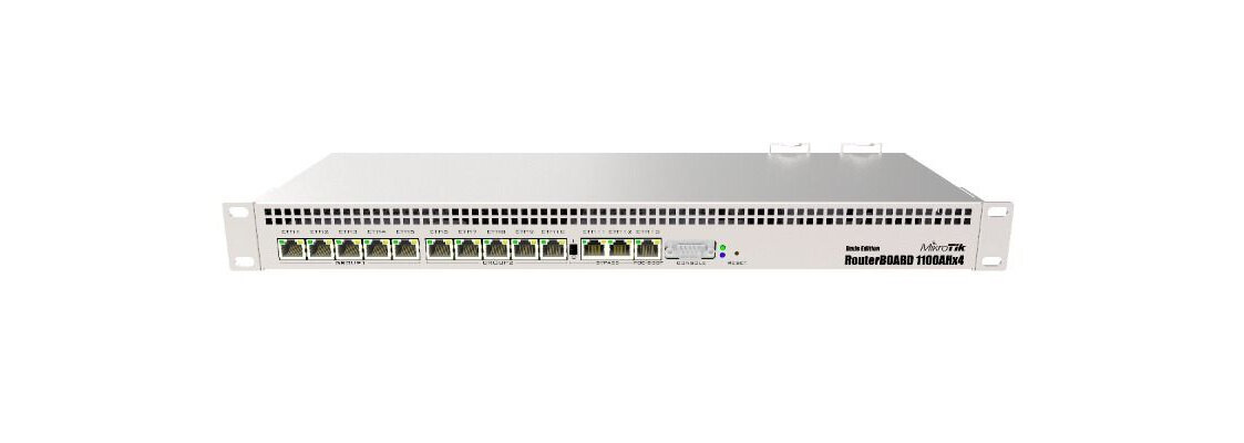 Роутер MikroTik RB1100AHX4 серый (rb1100x4)
