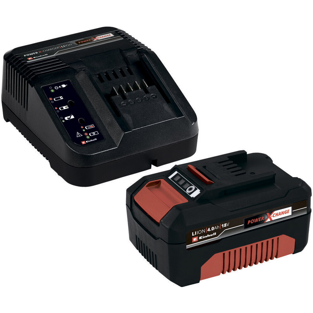 Аккумуляторная угловая шлифмашина Einhell PXC AXXIO 18/125 Q, BL + 1 акк. PXC 4Ач 18В + ЗУ 3А 4431151SET — фото 1