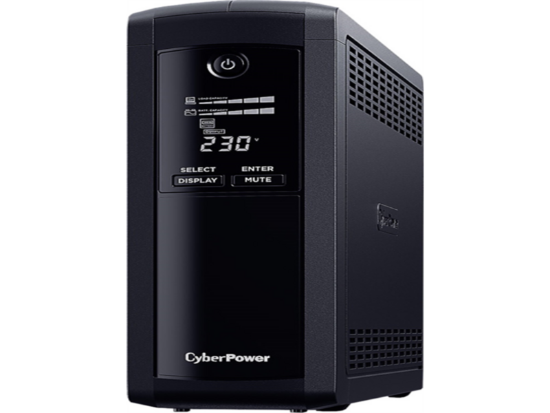 Источник бесперебойного питания Cyberpower VP1600EILCD Line-Interactive 1600VA/960W USB/RS-232/RJ11/45 (4 + 4 IEC с13)