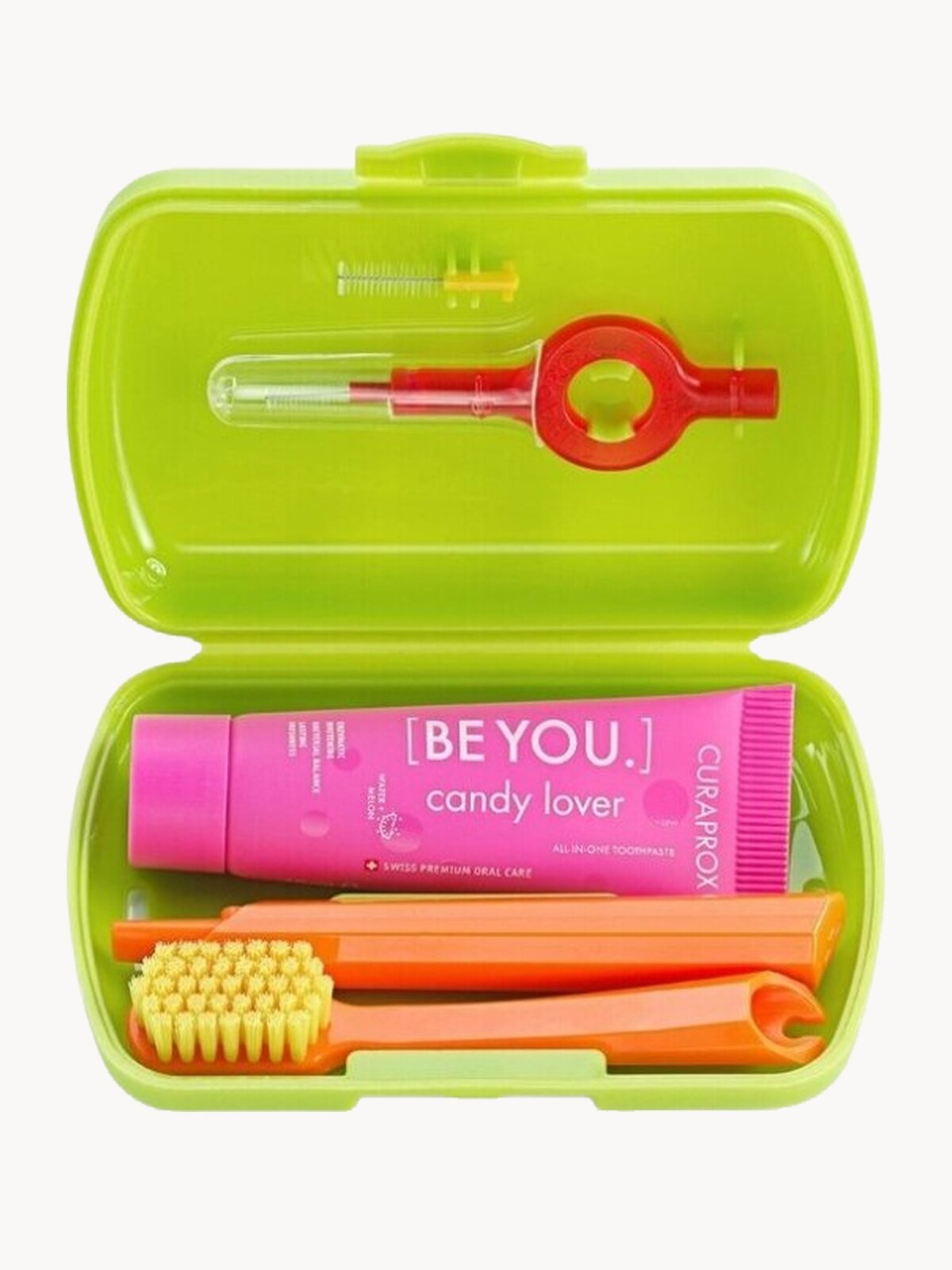 Curaprox / Дорожный набор BE YOU: CS5460, Be you 10 мл, CPS prime 07, CPS prime 09, UHS 409, бокс