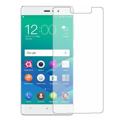 QMobile Noir Z12 защитный экран Гидрогель Прозрачный (Силикон) 1 штука