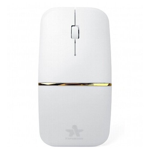 Мышь беспроводная Гарнизон GMW-500-1 белая 1000 DPI 2 кн колесо-кнопка 32900₽