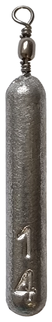 Набор рыболовных грузил "Палочка на вертлюге" 4, 6, 8, 10, 12, 14гр по 10шт (всего 60шт) в органайзере, дропшот, отводной поводок - фотография № 9