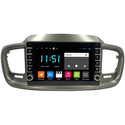 Штатная магнитола Zenith KIA Sorento Prime, Android 10, 4/64GB