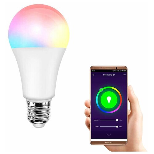 фото Wi-fi led rgb лампа ps-link q9 tuya