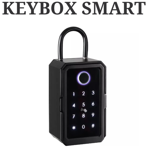 Биометрическая ключница SAFEBURG KEYBOX SMART приложение TTLock