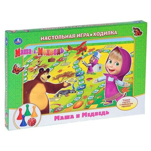 Умные игры Настольная игра Маша и Медведь