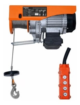 Мини электрическая таль комбинированная MEH, 125/250 кг, 6/12 м, 220В Magnus-Profi SZ060145