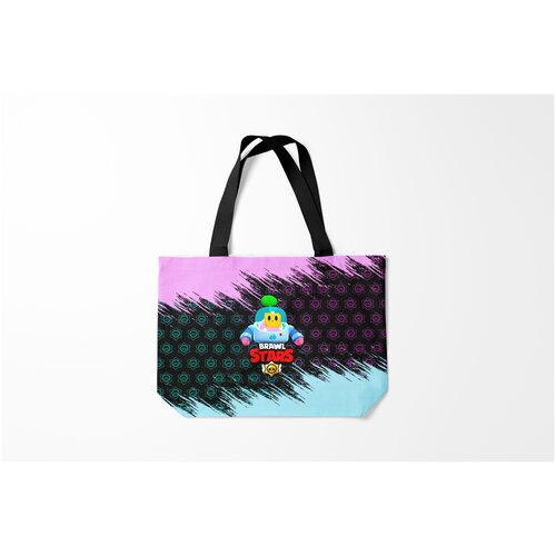 фото Сумка-шоппер / 46х35 см / геймерам / brawl stars sprout 4 burnettie