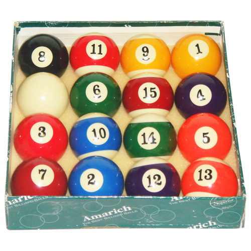 Набор шаров цветных, 57,2мм для американского бильярда набор шаров snowmen е50337 золотой