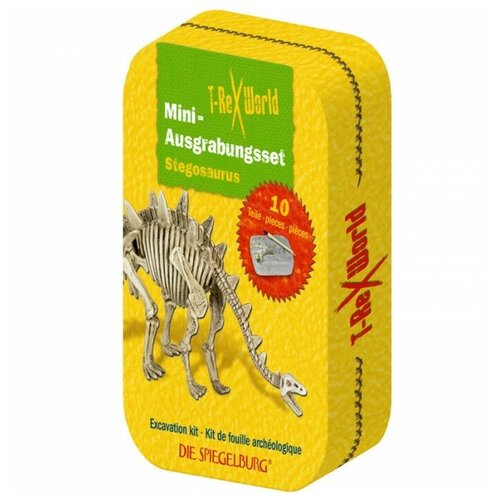 Набор для раскопок Spiegelburg Mini-Ausgrabungsset Stegosaurus T-Rex World 1179₽