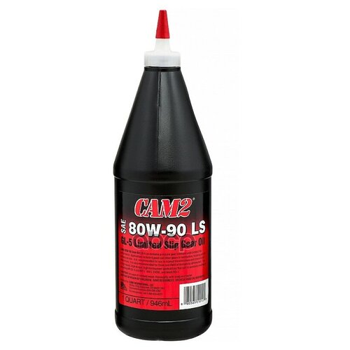 Трансмиссионное масло CAM2 GEAR OIL 80W90 GL-4/GL-5 LS (946мл) (Производитель: CAM2 8056551212)