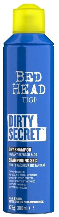TIGI BED HEAD DIRTY SECRET - Очищающий сухой шампунь 300 мл