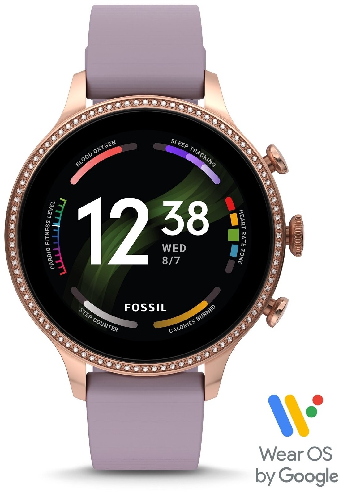 Смарт-часы женские Fossil FTW6080, iOS/Android, 42 мм