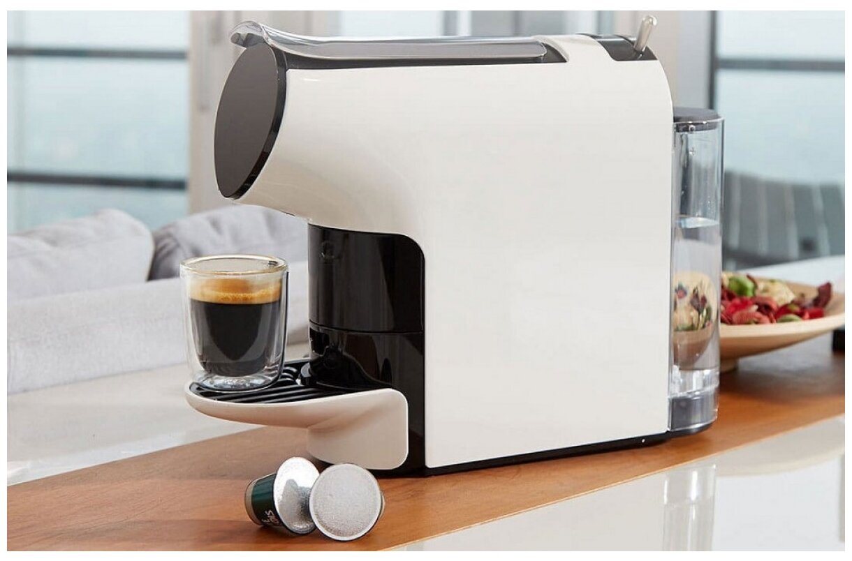Кофемашина капсульная Xiaomi Scishare Capsule Coffee Machine S1103, белый (без кофейных капсул) - фотография № 6