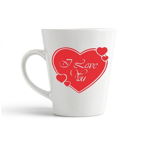 фото Кружка-латте coolpodarok "я люблю тебя"
