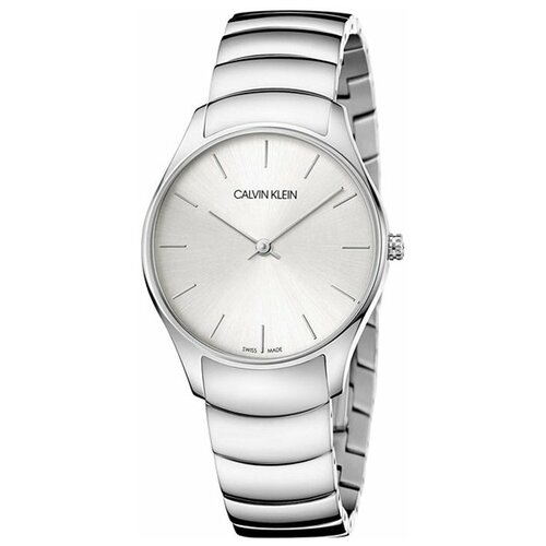 фото Наручные часы calvin klein calvin klein classic k4d22146, белый, серебряный