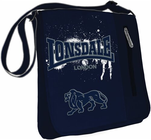 Сумка LONSDALE, синий, черный