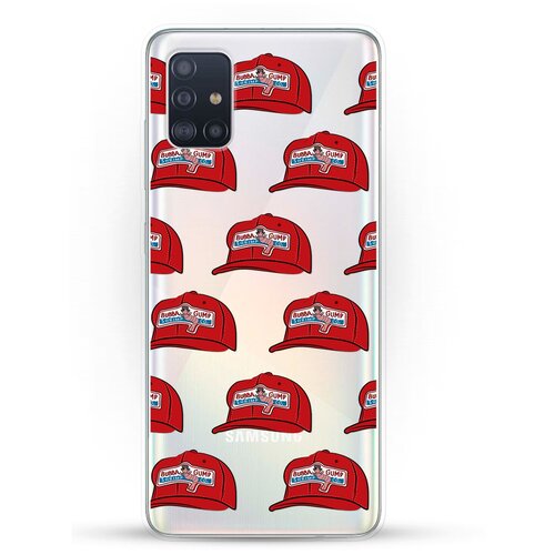 фото Силиконовый чехол bubba gump на samsung galaxy a51 andy & paul