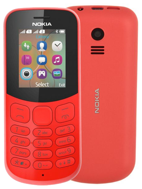   Nokia 130 DS (TA-1017) Red