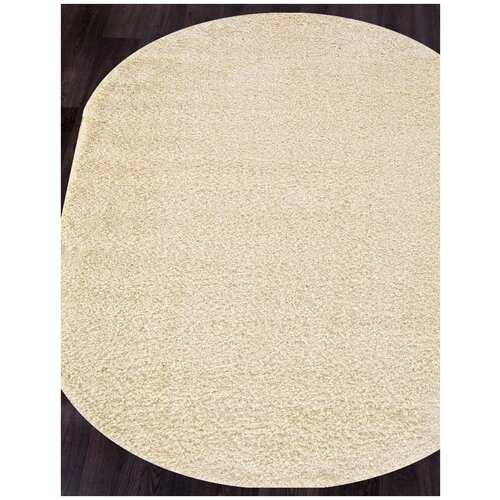 Ковер SHAGGY ULTRA - Овал Кремовый, Однотонный, CREAM (150 на 300)