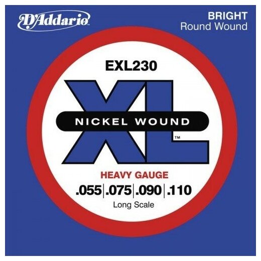 Набор струн D'Addario EXL230 — фото 1
