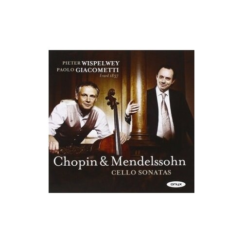 Компакт-Диски, Onyx, PIETER WISPELWEY / PAOLO GIACOMETTI - Chopin / Mendelssohn: Cello Sona (CD)