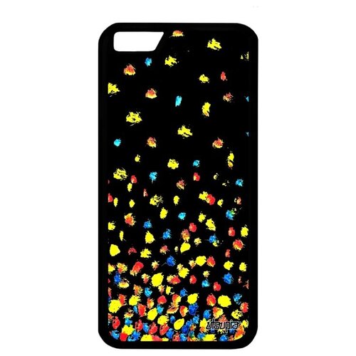 фото Красивый чехол для мобильного // iphone 6s // "снег" дизайн лепестки, utaupia, черный