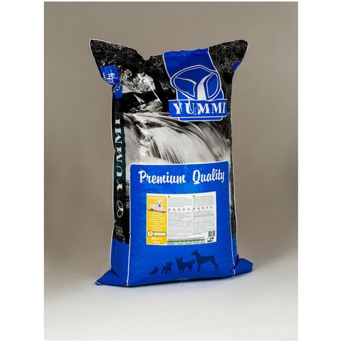 Yummi (юмми) Premium Quality Baby&Junior Индейка Сухой корм для щенков с оптимальным содержанием белков для роста и здорового пищеварения 14кг
